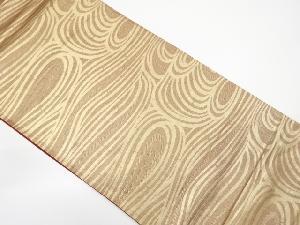 アンティーク　波模様織り出し袋帯（材料）